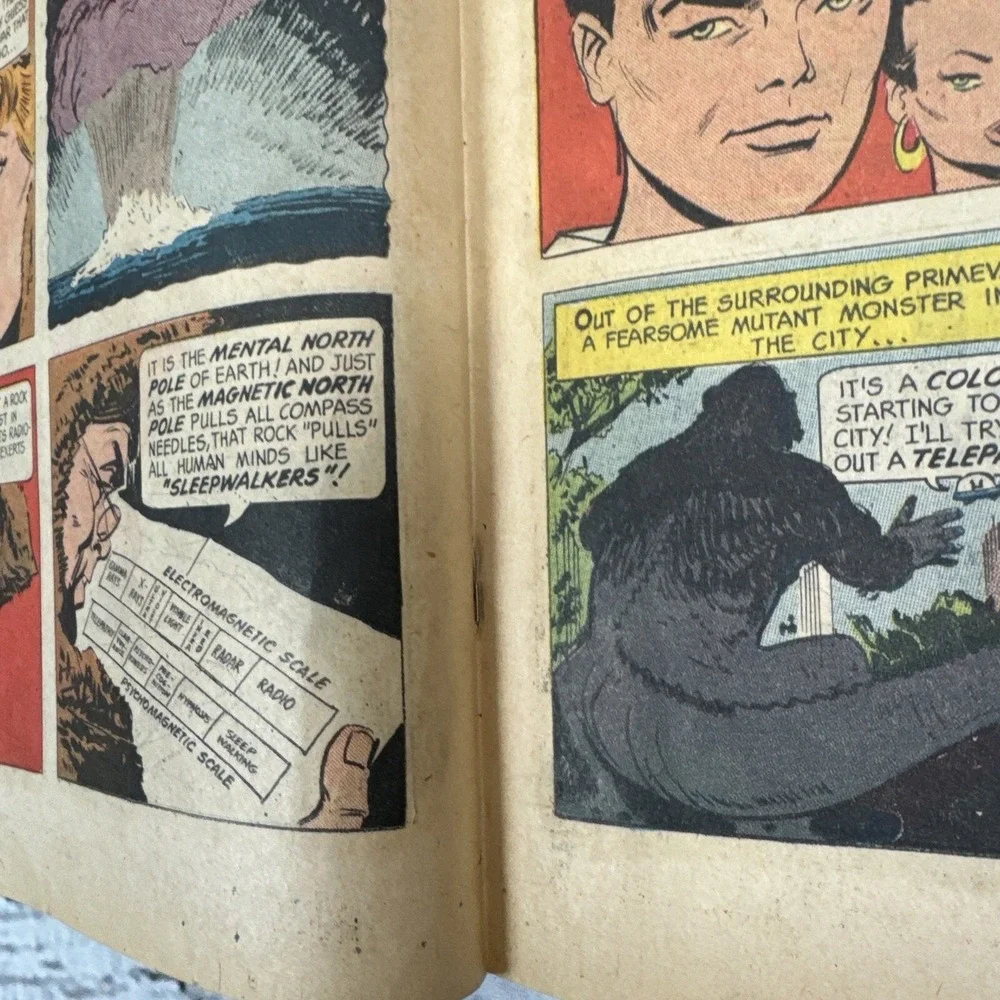 Mighty Samson Comic Book [December 1966] Vintage Gold Key‎ Arctic Monster